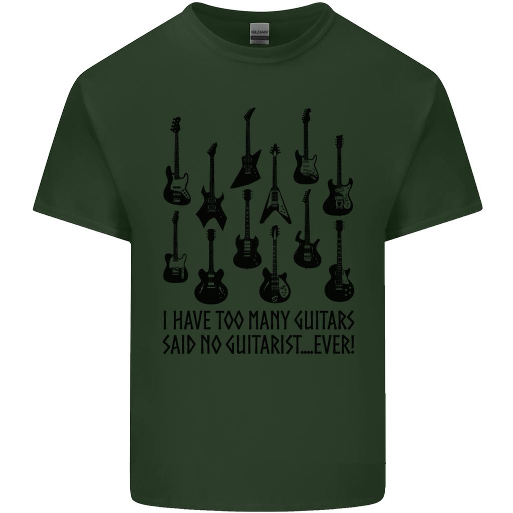 I Have Too Unisexy Guitars Funny Guitarist Unisexs Light Cotton TShirt