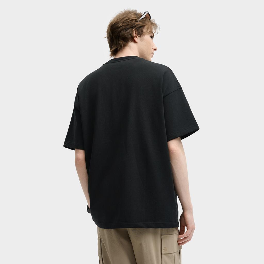 New FILA HERITAGE T Shirt Unisex Jet Black F51U538103F-BK