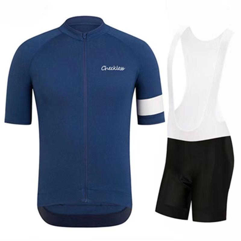 Mens Cycling Jersey Shorts Set Mountain Road Bike Riding Breathable Quick-Dry Performance Wear