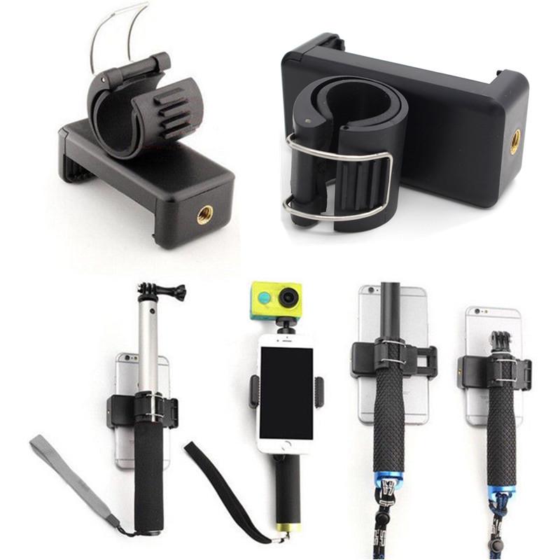 Buy Pdtoweb Selfie Monopod Adjustable Phone Lock Clip Holder Adapter