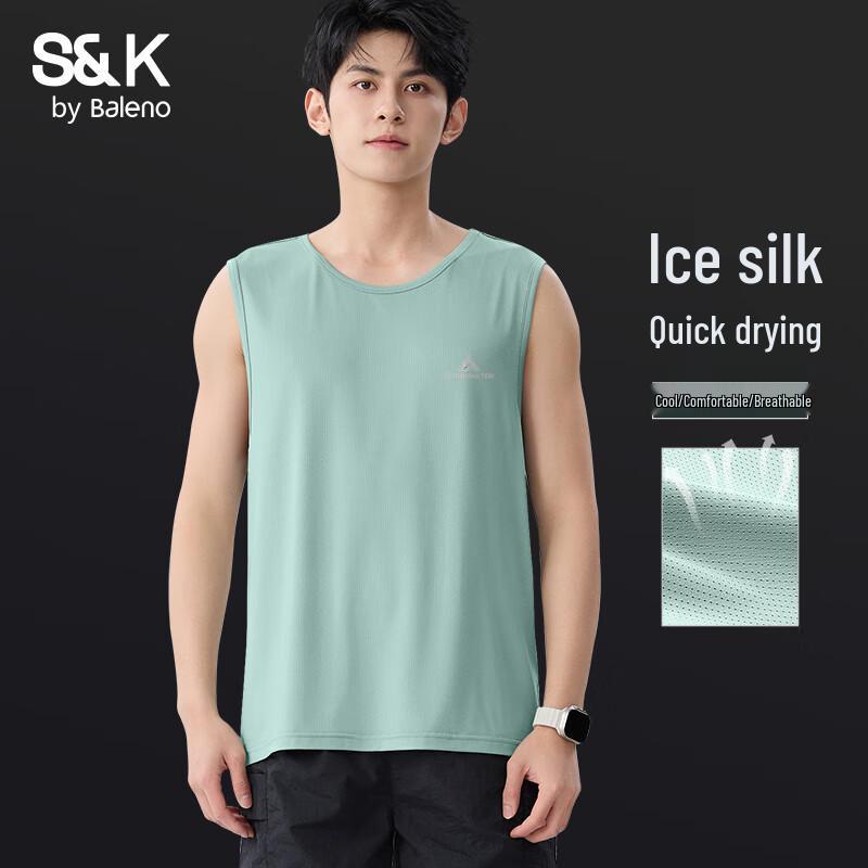 Baleno S&K Men's Ice Silk Mesh Sports Vest