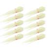 10Pcs Squid Fishing Lures Durable Sturdy Glowing Luminous Lifelike Soft Silicone Squid Bait8.5cm