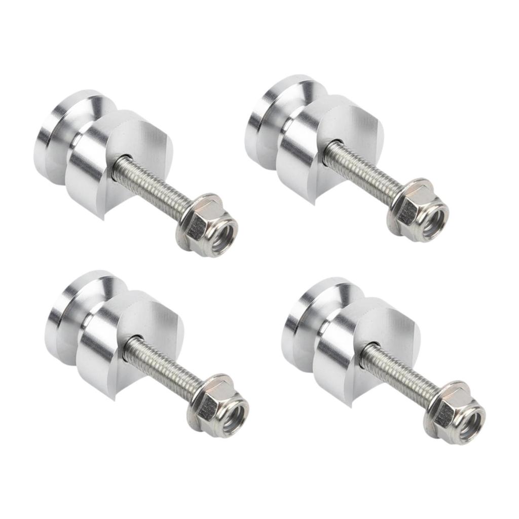 Heavy Duty Side Box Base Pad Aluminum Alloy Luggage Rack Fastener for Motorcycle Trailer Accessories