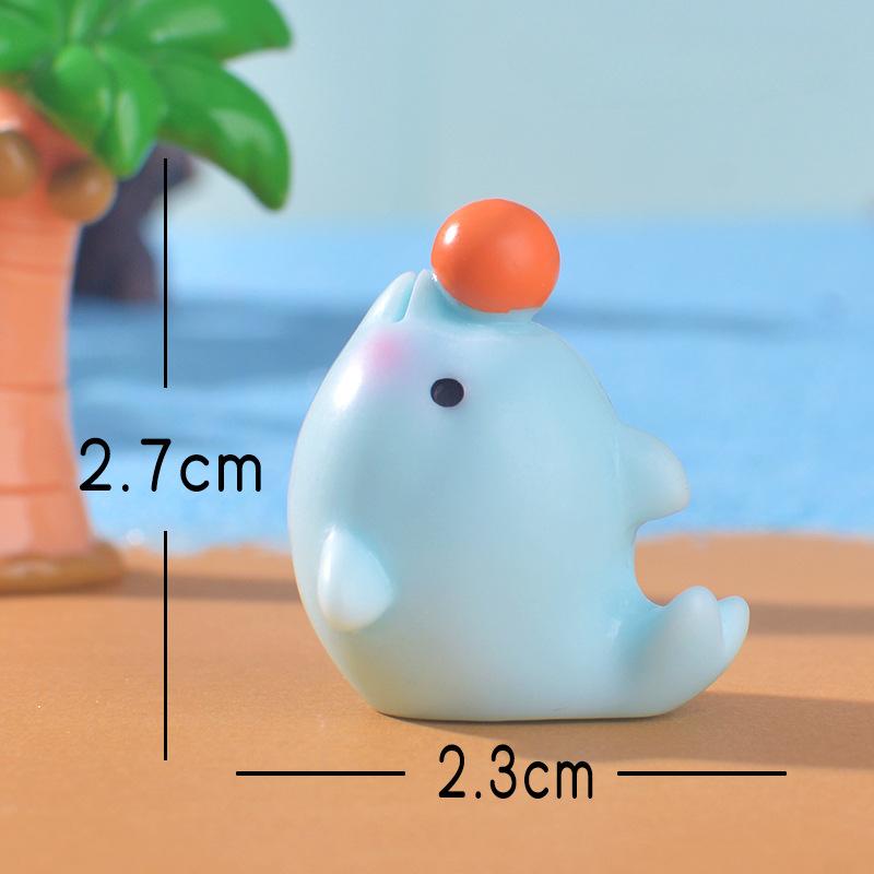 Mini Decorative Items Cute Little DolphinsMarine Animals and Aquarium Decoration Accessories