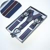 3.5Cm Men'S Adult Strap Men'S Trousers Suspender Suit Shirt Strap Clip Suspender Strap Fat Elastic Non-Slip