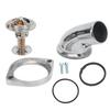 45 Degree Water Neck Housing with Thermostat 90916‑03046 Replacement for LS LS1 LS2 LS7