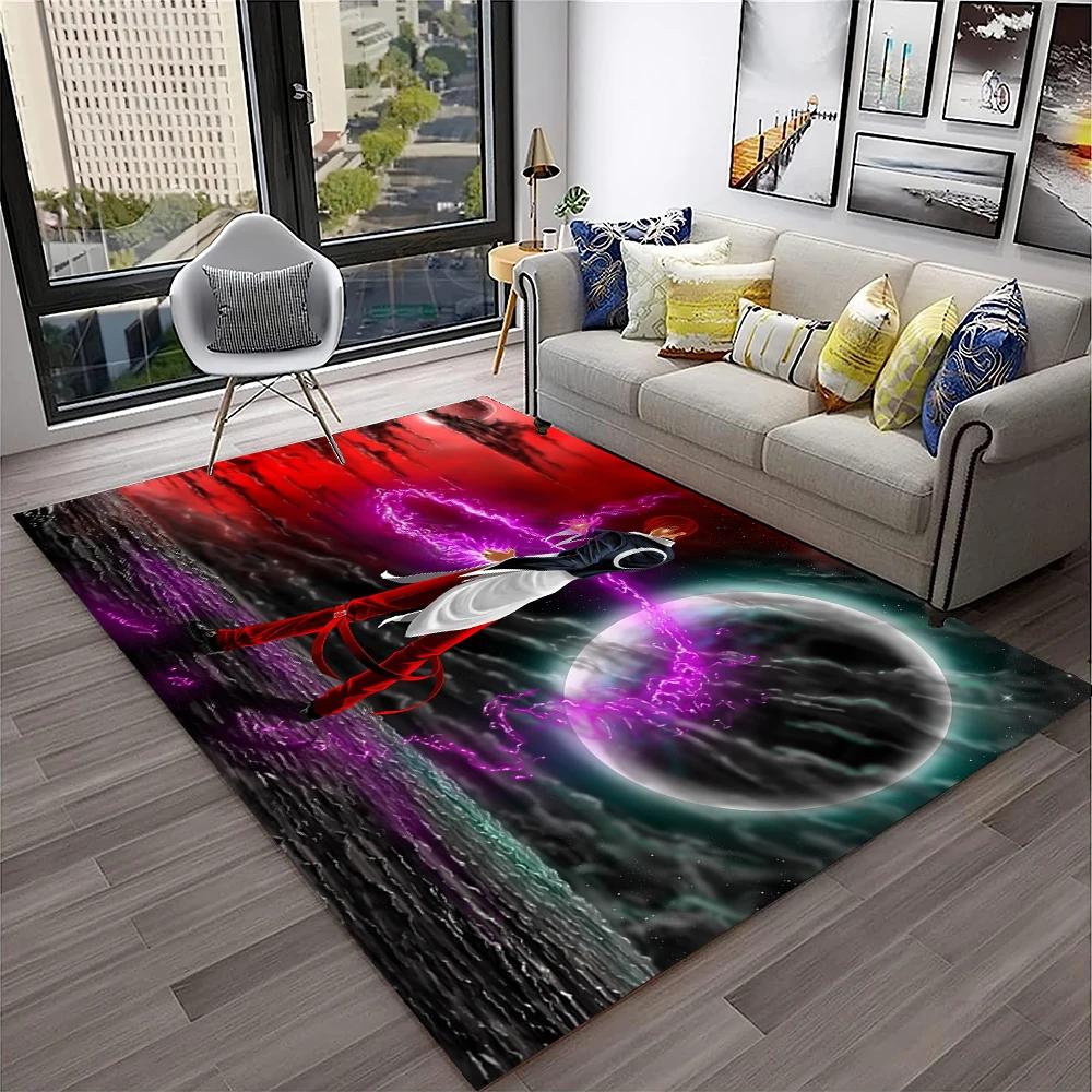 3D Retro Game King of Fighters Gamer Carpet Rug for Home Living Room Bedroom Sofa Doormat Decor,kids Area Rug Non-slip Floor Mat