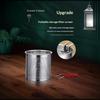 Stainless Steel Deep Fryer With Frying Basket Multifunctional Small Kitchen Pot For Frying Chicken And Other Cooking Tools