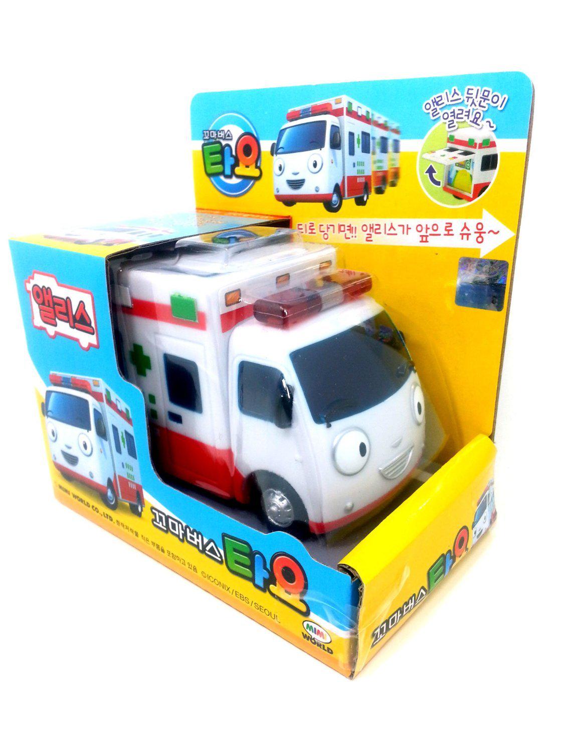 

Корейская модель происхождения, Tayo The Little Bus ALICE (Скорая помощь): корейская телевизионная анимационная игрушка