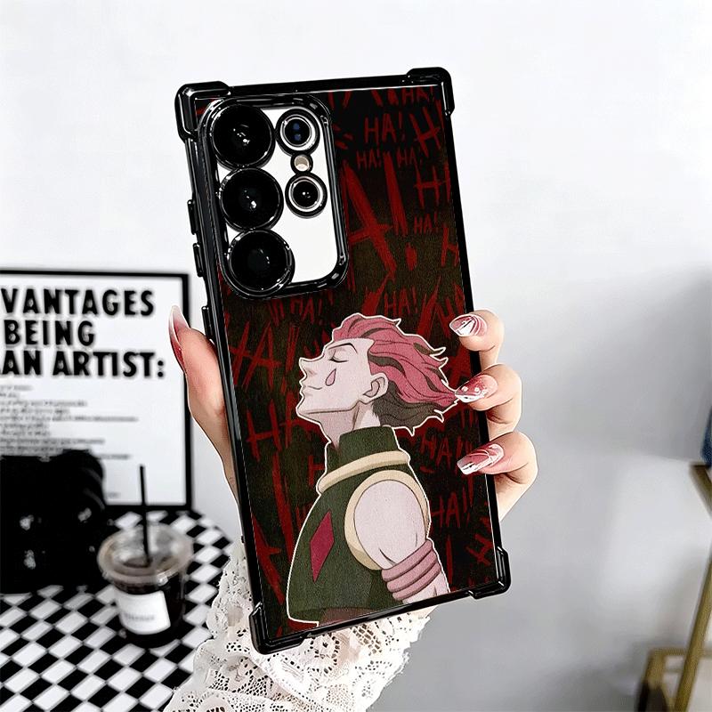 Hunter X-Hunters Hisoka Soft Phone Case For Samsung Galaxy S26 Ultra S25 Edge S24 FE S23 Plus S22 S21 + S20 Plating Anti-Fall Fu