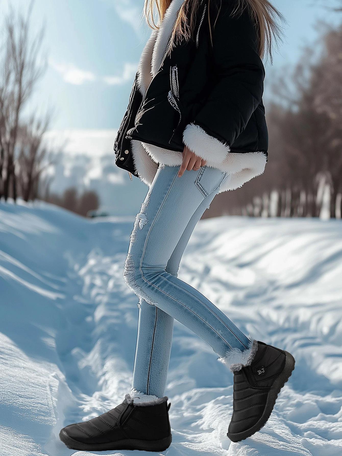 Зимние тканевые туфли Старого Пекина — фото 5