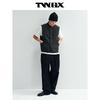 Teenie Weenie Men's Quilted Baseball Collar Vest