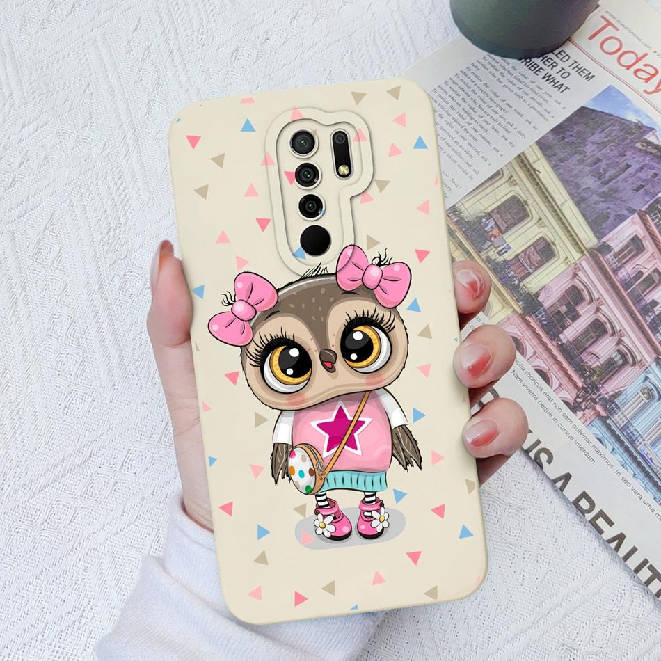 

Case For Xiaomi Redmi 9 9A 9C Colourful Liquid Silicone Anti Slip Phone Back Cover For Redmi 9 A C Full Protection Shell Bumper Xiaomi Redmi 9