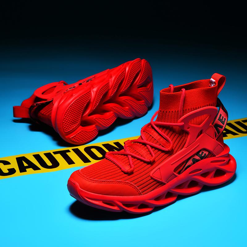 Pánské boty na vysokém podpatku, kotníkové boty, pohodlné a lehké sportovní boty pro muže, tenisové boty, turistické boty, sportovní obuv, velká velikost 46, ležérní boty, pohodlné boty na běhání, tenisky, běžecké boty, sportovní obuv.