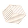 Striped Heat Trivet, Hollow Protective Table Pad for Dining Table and Kitchen Countertops