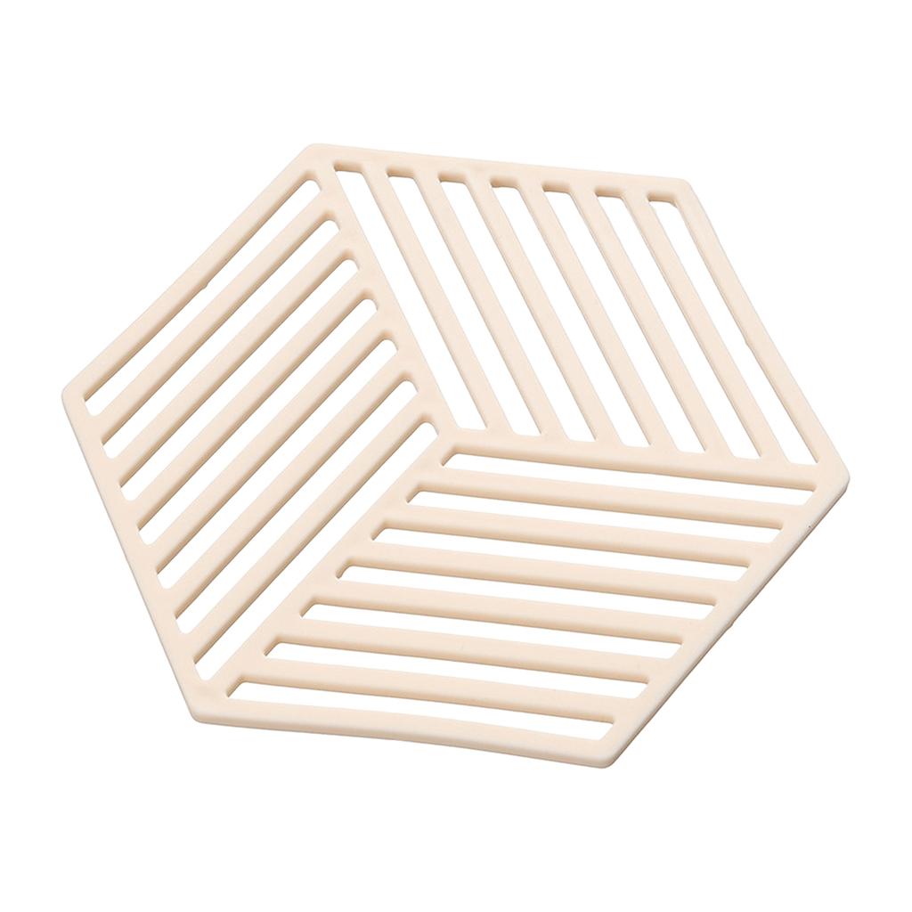 Striped Heat Trivet, Hollow Protective Table Pad for Dining Table and Kitchen Countertops