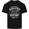 A Qualified Receptionist Looks Like Mens Light Cotton T-Shirt