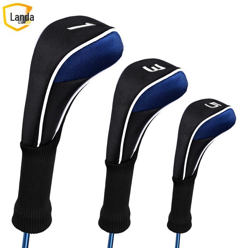 Landar Golf Wood Club Headcover 3-Piece Set