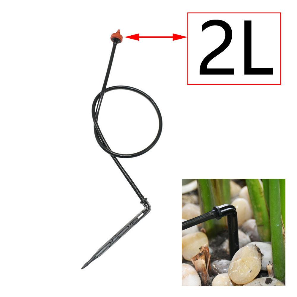 

Greenhouse Drip Irrigation 1-Way 2L 4L 8L 3/5mm Hose Arrow Kit Plant Pot Garden Lawn Watering Bend Dripper Sprinkler Transmitter