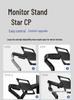 Dual Screen Laptop Display Stand with Adjustable Lifting Base