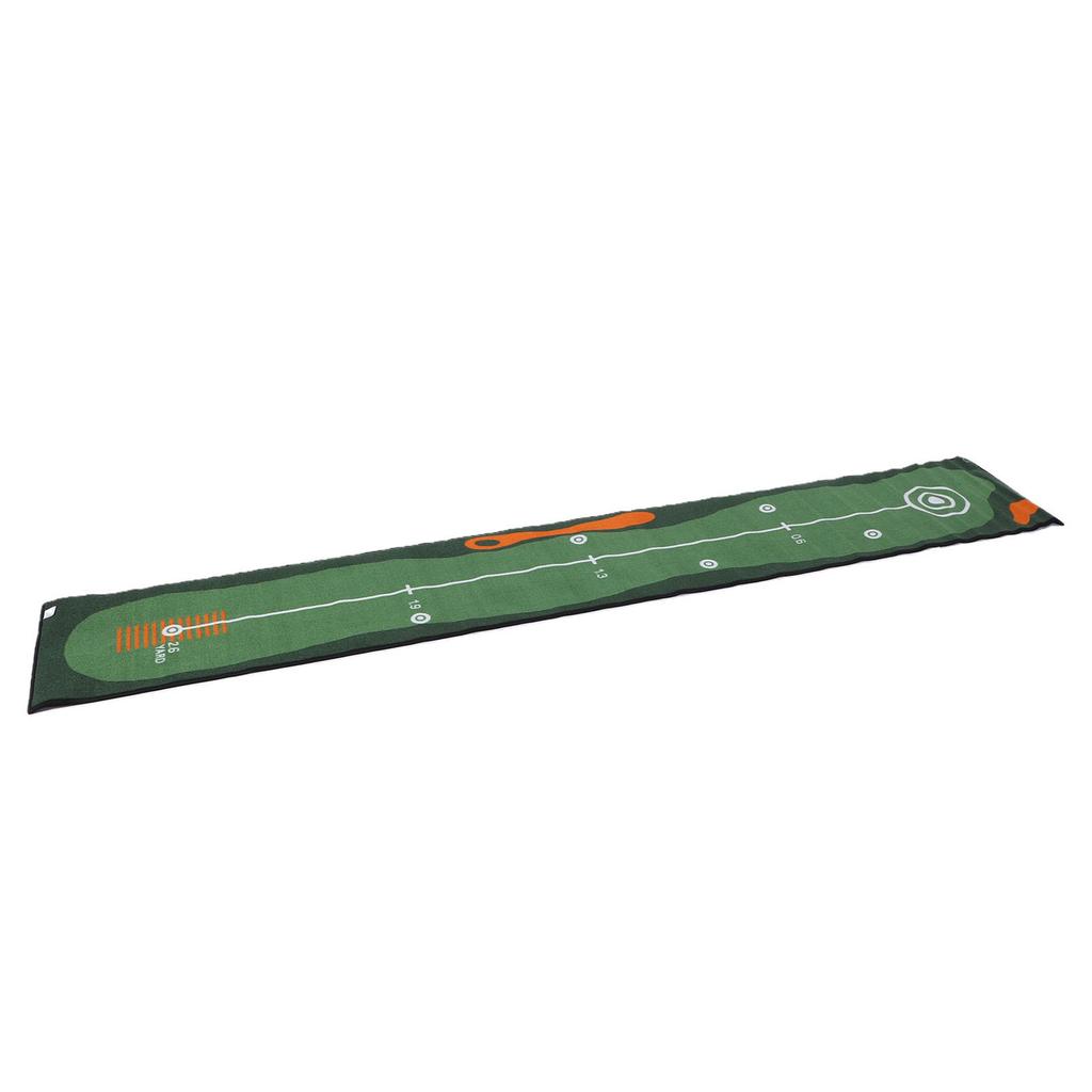 Golf Putting Training Mat Portable Indoor Practice 19.69x118.11in Putting Training Mat