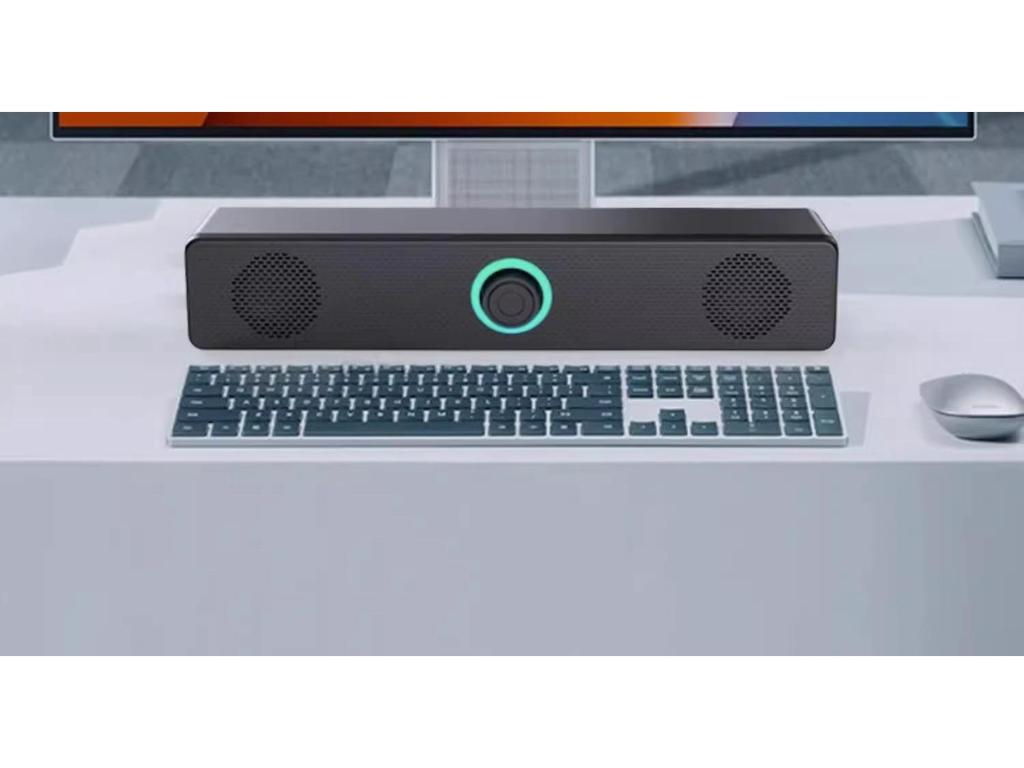 Wired USB-Powered Multimedia Desktop Speakers with Subwoofer