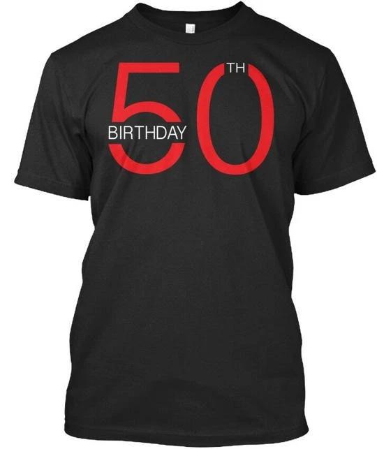 50th Birthday - Premium T shirt Made in the USA Size S to 5XL M