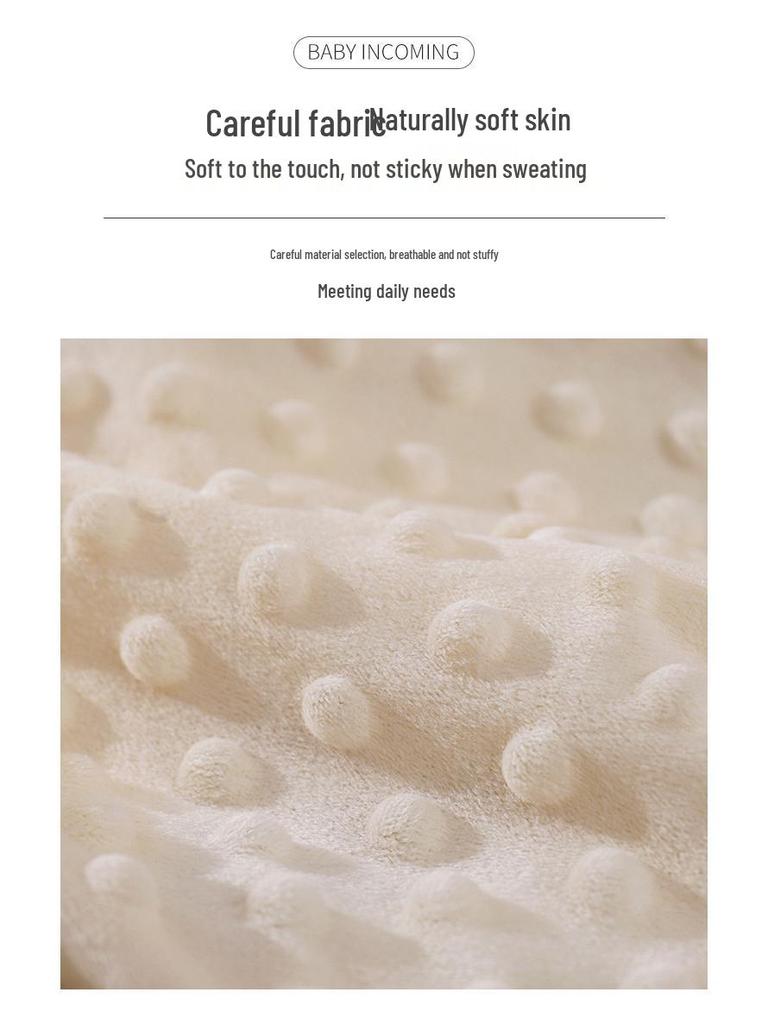 Bean Blanket: Pure Cotton Soft Gauze Baby Towel & Swaddle Quilt for Newborns and Children - Spring/Summer.