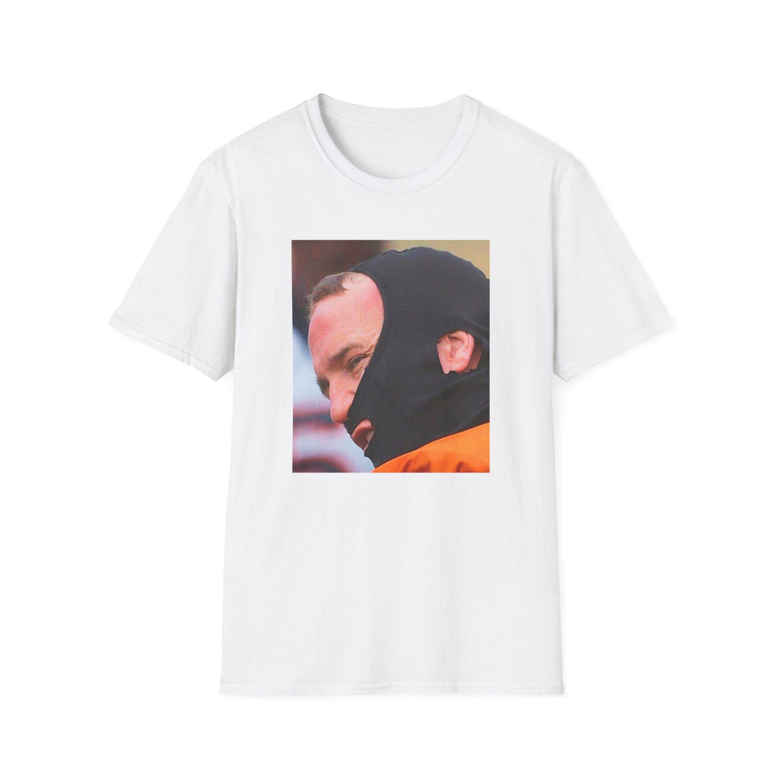 Gift for Football Fans: Funny Payton Manning Meme shirt - Unisex Softstyle funny Manning Face T shirt Payton Manning Meme inspired shirt M