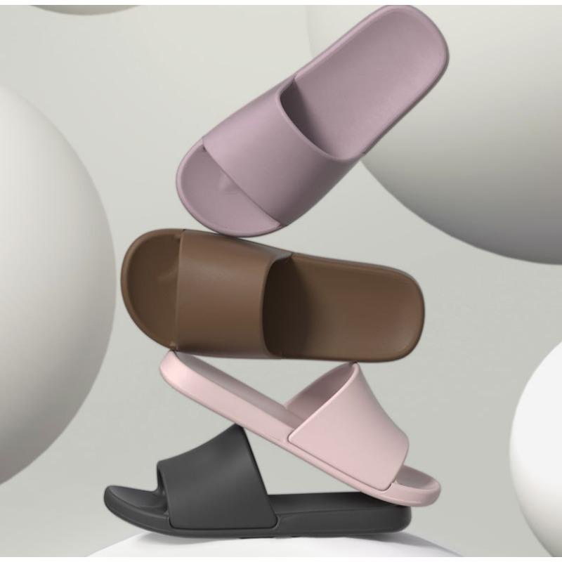 Slippers for Female Couples Wearing Outside, Non Slip Soft Bottom, Bathroom Shower, All Season Cool Slippers for Men