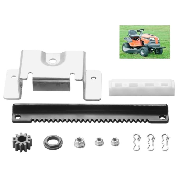 Full Steering Mechanism Restoration Set for Garden Tractors Heavy Gauges Metal Construction Simplifying Maintenance