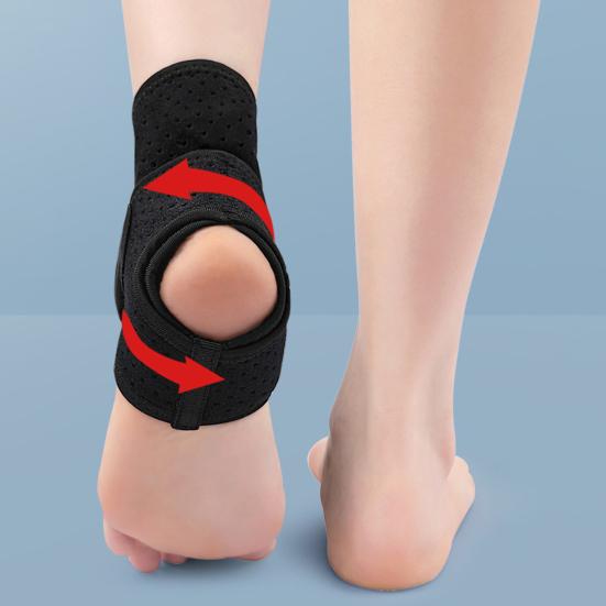 1 Pc Ankle Support Brace for Men Women Adjustable Compression Ankle Wrap
