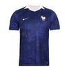 France 2025 Season Home Fan Short Sleeve Football Shirt Men Tops Navy-Blue FZ9013-492