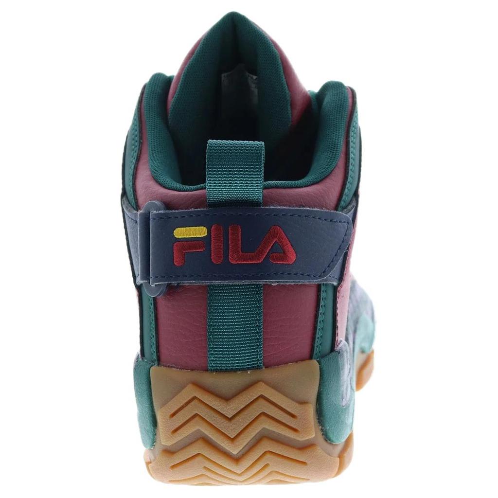 Fila Grant Hill 2 Comfortable Versatile Mid-Top Basketball Shoes Men Sneaker Red Green 1BM01316-933