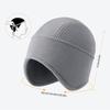 Fleece Earmuff Beanie Polar Fleece Winter Hat Windproof Ski Cycling Running Cap for Men Women Outdoor Sports