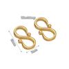 20pcs Stainless Steel W Shape Necklace Clasps Hooks for DIY  Jewelry Making Finding Bracelets Supplies Accessories Wholesale
