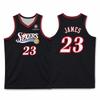 Men Women Sixers James 23 Sleeveless Basketball Jersey, Y2K Sports Fan Streetwear, Loose Tank Top Quick Dry Mesh Shirt