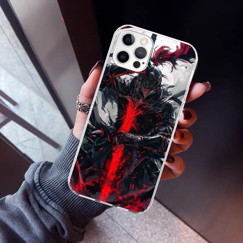 

G-Guts B-Berserks Anime Phone Case For iPhone 17 Air 11 13 Mini 14 15 Plus 16 12 Pro Max 16E SE 7 8 Pattern Soft TPU Back Cover iPhone 17 Air