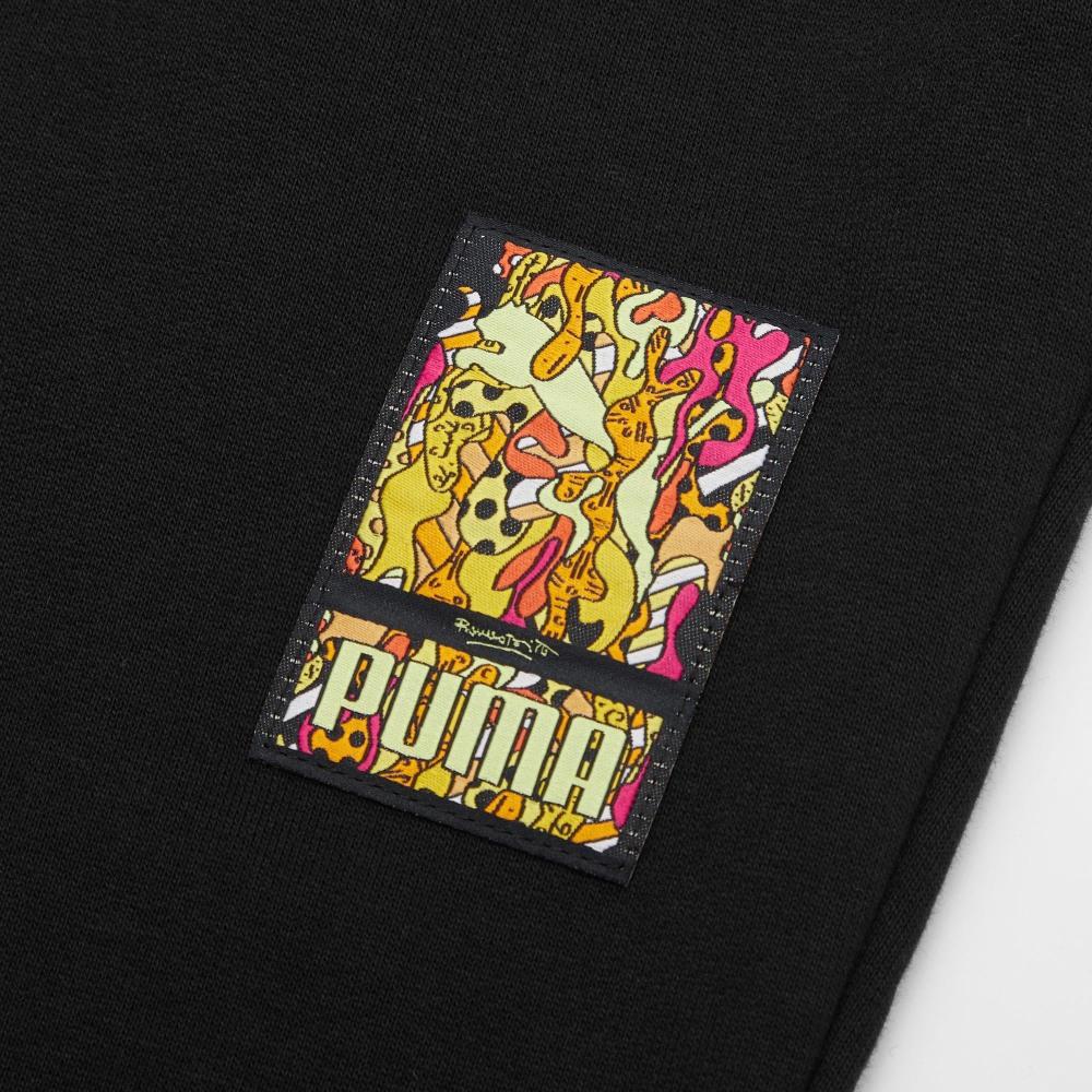 Puma X Britto Co-Branded Casual Breathable Sports Knit Pants Men Bottoms Black 532229-01