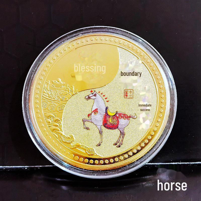 

Набор памятных монет «Зодиак»: 12 цветных медалей, полная коллекция знаков зодиака — идеально подходит для подарков и мероприятий 45*3mm