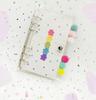 Wangdins Korean Heart-Inspired Transparent Planner Set