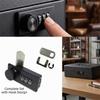 3 Digit Drawer Turntable Password Lock Anti-Theft Dial Combination Lock  Safe Deposit Box