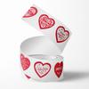 100-500Pcs Premium-Quality Red Superior-Grade Love Premium-Quality Stickers High-Standard Happy Top-Grade Valentine'S Superior-Grade Day Top-Grade