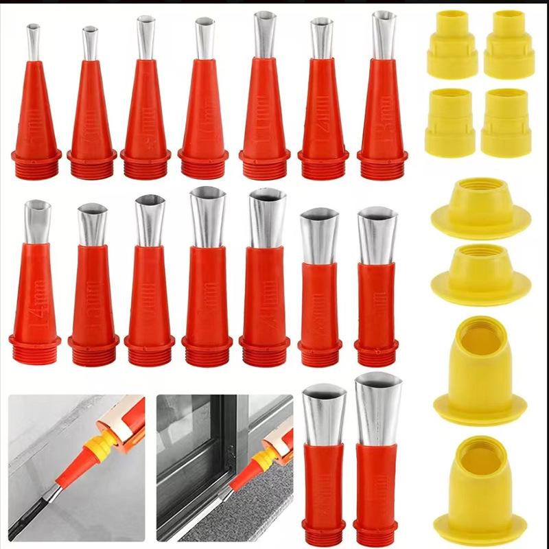 Stainless Steel Integrated Glue Gun and Glass Dispensing Nozzle
