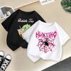Kid T Shirt 2-13Y Fashion Printed T-shirt Round-neck Short-sleeve T-shirt Kids 100% Cotton Clothes