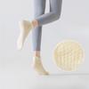 Yoga Socks, Women's Sweat-absorbing and Moisture-wicking Sports Short Socks, Silicone Anti-slip Cotton Socks, Breathable and Non-shedding, Fitness