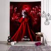 Horror Vampire Movie Dracula 1992 Vintage Colorful Tapestry Wall Hanging Hippie Flower Wall Carpets Dorm Decor Wall Art Decor
