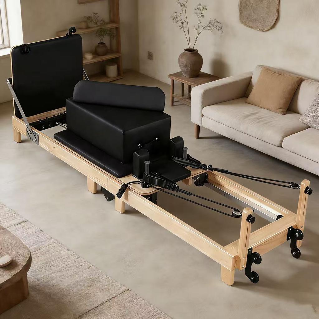 Letto pieghevole per Pilates Attrezzatura per il fitness Studio di yoga Palestra Pilates Reformer Machine Scala Club privato Bodybuilding a casa Esercizio