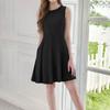 Women's Casual Fashion Round Neck Sleeveless Short Dress