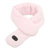 Heating Scarf Intelligent Temperature Adjustment USB Massage Function Electric Scarf for Man Woman Daily Use Pink